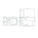 Седалка  ICC 7037В 1