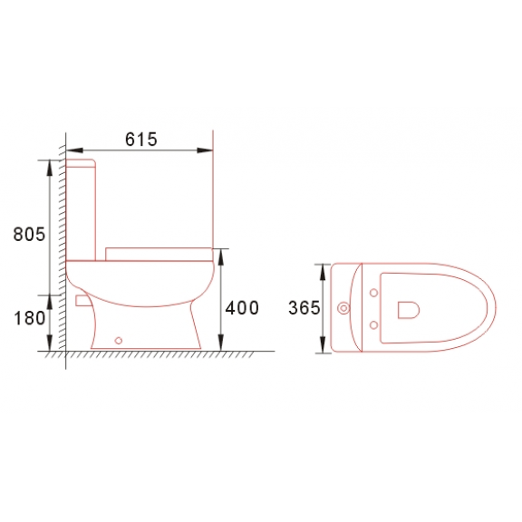 WC Set  ICC  7938 UF  - WC Sets