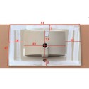Waschbecken aus Porzellan ICC 8066B