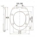ανταλλακτικά » ICC 5003 SEAT  - Ανταλλακτικά - WC
