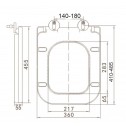Тоалетна седалка ICST 6337/8036B SEAT