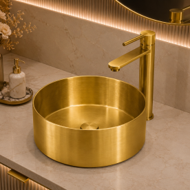 PURE STEEL STAINLESS STEEL BASIN 3611BG