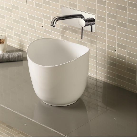 WASHBASIN » ICB 599  - Ceramic washbasin on a countertop