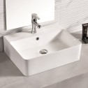 WASHBASIN » ICB 889W  - Ceramic washbasin on a countertop