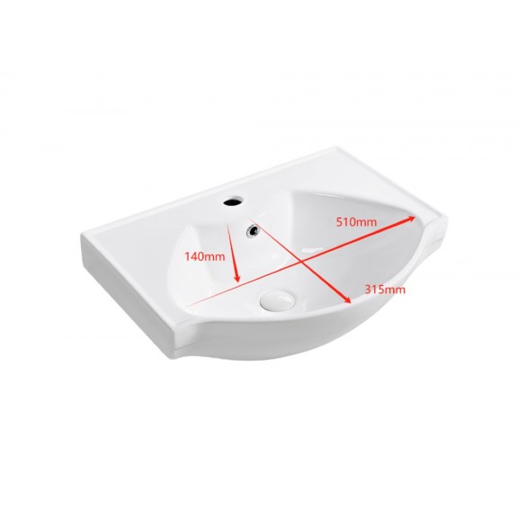 Porcelain basin ICC 4760