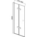 Duschabtrennung   » ICS 114TR/100NANO