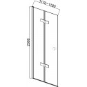 Shower screen » ICS 114TR/120NANO