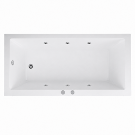 Μπανιέρα υδρομασάζ ICSH BG 177050 W L