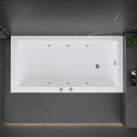 Hydromassage Bathtub ICSH BG 177050 W R