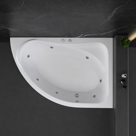 Whirlpool-Badewanne ICSH 171054 W R