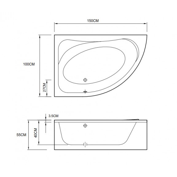 Bathtub BG 171054L