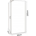 Душ кабина » ICL 157 90 L NEW  - Душ кабина Luxurios