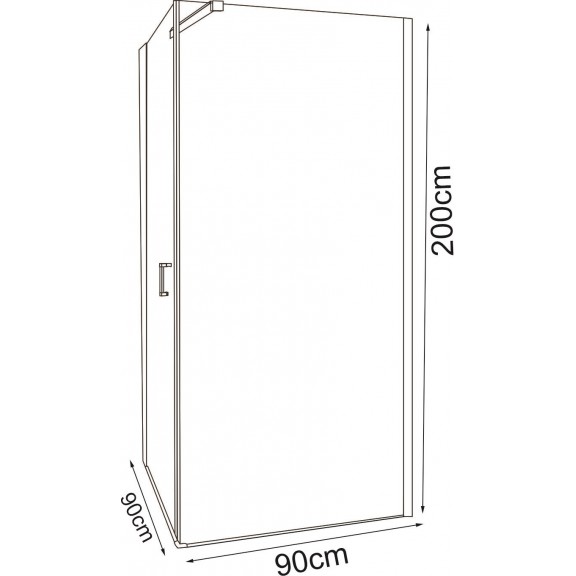  Душ кабина » ICL 157 90 L NEW