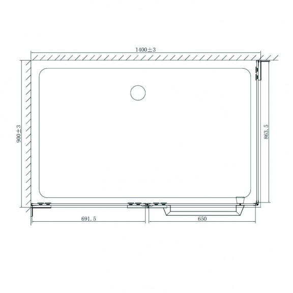 Shower Cabin - ICL 2604L DELIANA  - Shower cabins  Luxurius