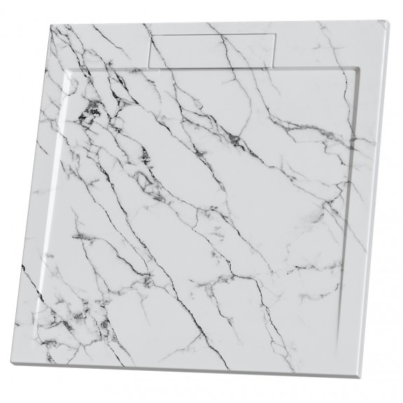 Duschwanne  MARBLE TEXTURE ICST  8080MB-1