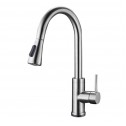 Brass Faucet » ICSA 710802  - Kitchen Faucets with pull-out shower