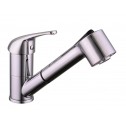 Brass faucet »   ICF 7190048  - Kitchen Faucets with pull-out shower