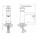 Brass faucet  - SANYA ICF 148118G