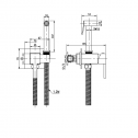 In-Wall Faucet  ICF 3313  - In-wall Faucets