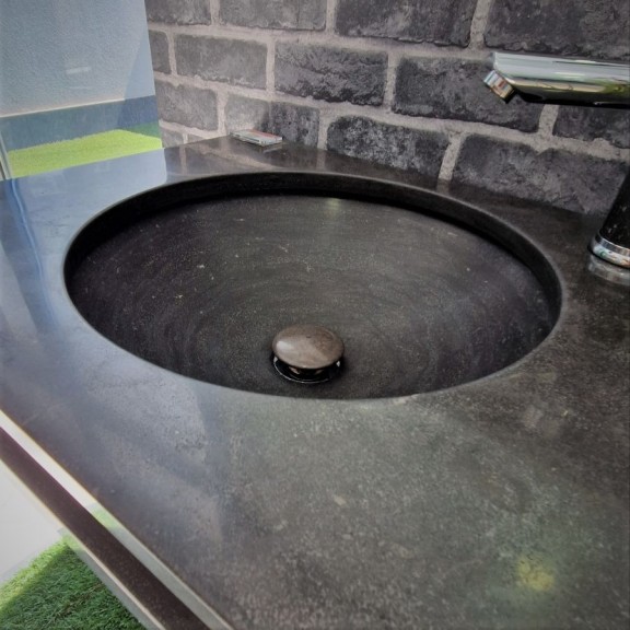 Countertop with washbasin - ICL 4712BL