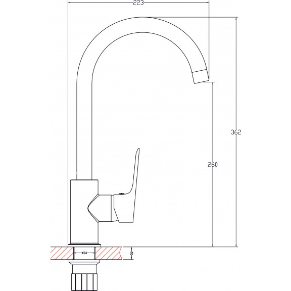 Faucet  - ICF 7003153 M7313