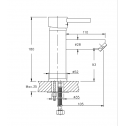 Brass faucet  -  KRISTI     ICF 1588290  - Faucets Inter Ceramic