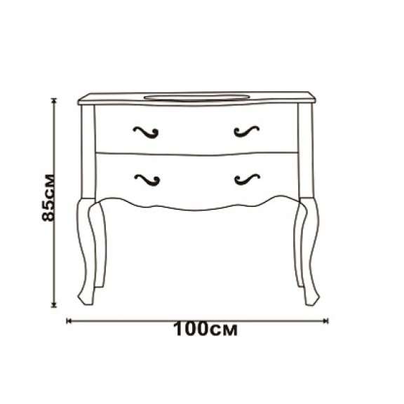 Badmöbel PVC »  ICP 11094/11093W