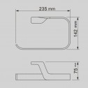 Accsessory for bathroom RIHANNA » ICA 2823G