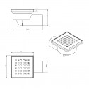 Siphon ICD 6410 C  - LINEAR DRAINS