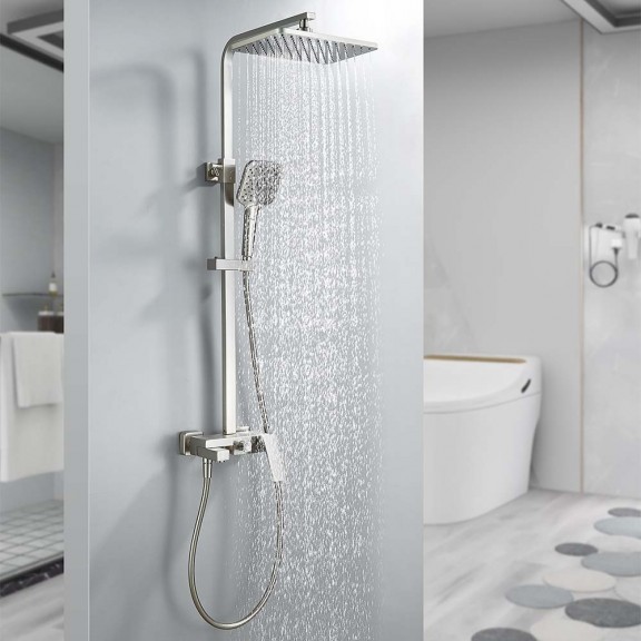 Тръбни окачвания » ICT 6891BRUSH NICKEL