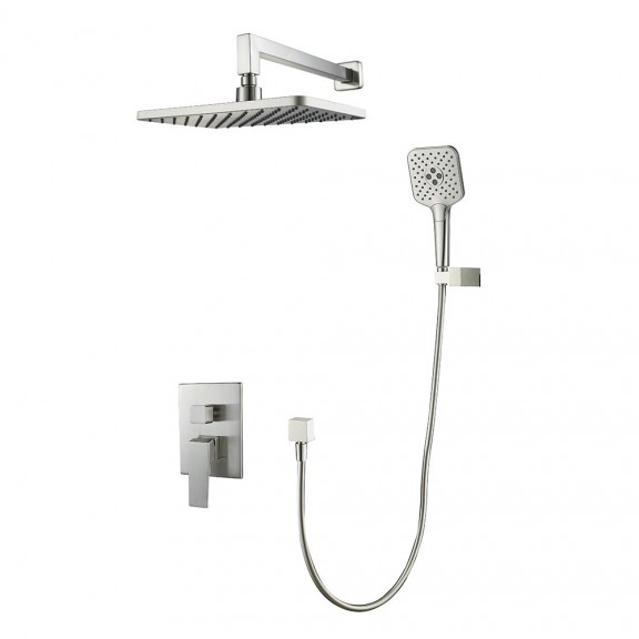 СЕТ ЗА ВГРАЖДАНЕ 2В1 / 3В1 » ICT 8123191BRUSH NICKEL