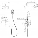 СЕТ ЗА ВГРАЖДАНЕ 2В1 / 3В1 » ICT 8123191BRUSH NICKEL